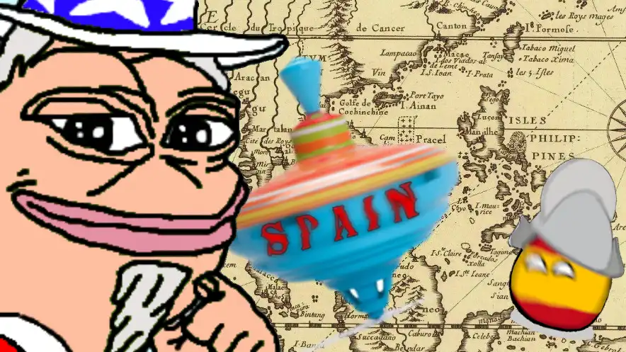 Spain, but the A is Silent Because of America's Attempt to Spin History